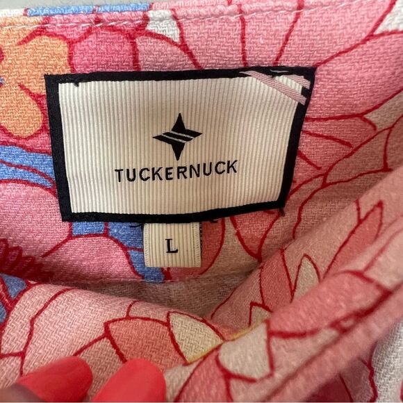 Tuckernuck x Cameran Eubanks Wimberly Folly Floral Hazel Linen Dress Size Large - Picture 8 of 16